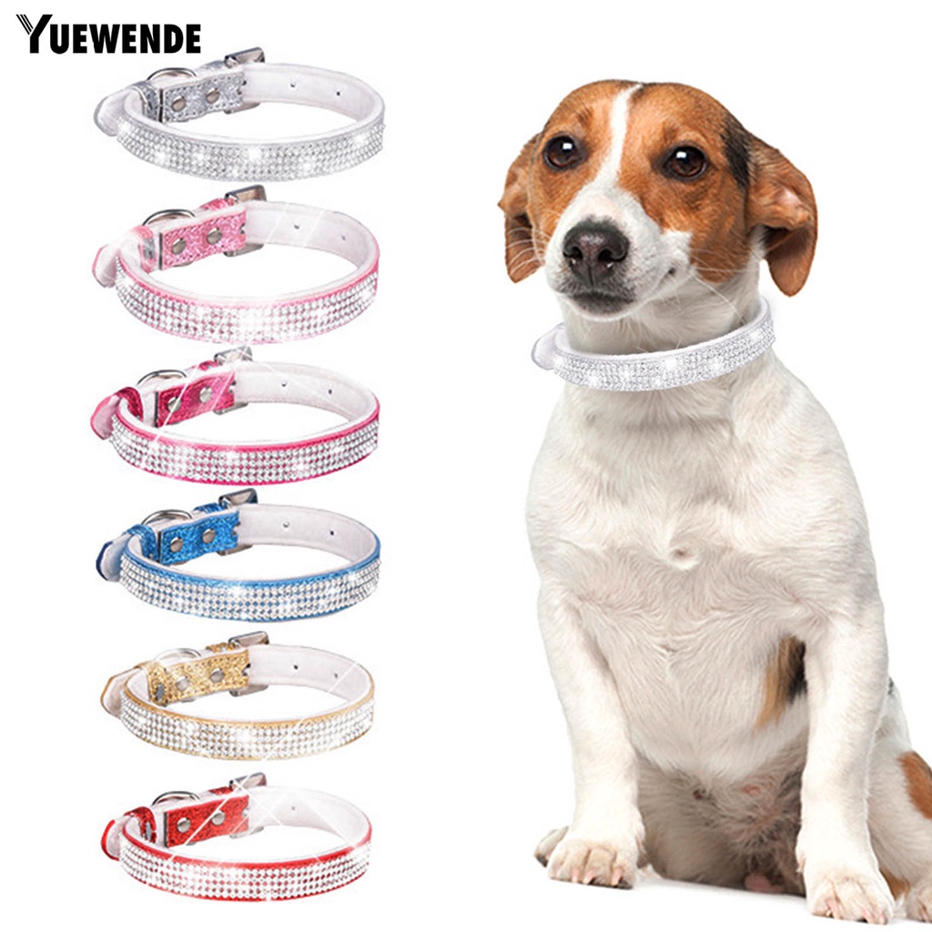 Vòng Cổ ĐíNh Đá MềM MạI Cho Thú Cưng
