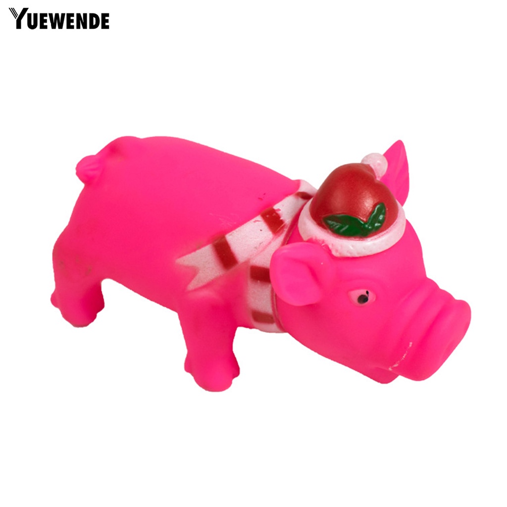 Đồ Chơi Hình Chú Heo 3D Chống Cắn Bền Bỉ Vui Nhộn Cho Thú Cưng