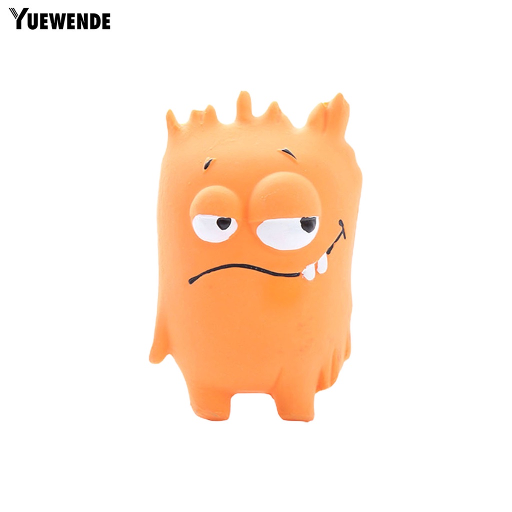 Đồ Chơi Nhai Gặm Tương Tác Với Thiết Kế Mắt to Dễ Thương Kèm Bóng Lông Cho Thú Cưng