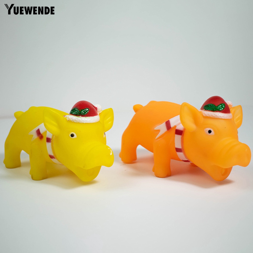 Đồ Chơi Hình Chú Heo 3D Chống Cắn Bền Bỉ Vui Nhộn Cho Thú Cưng