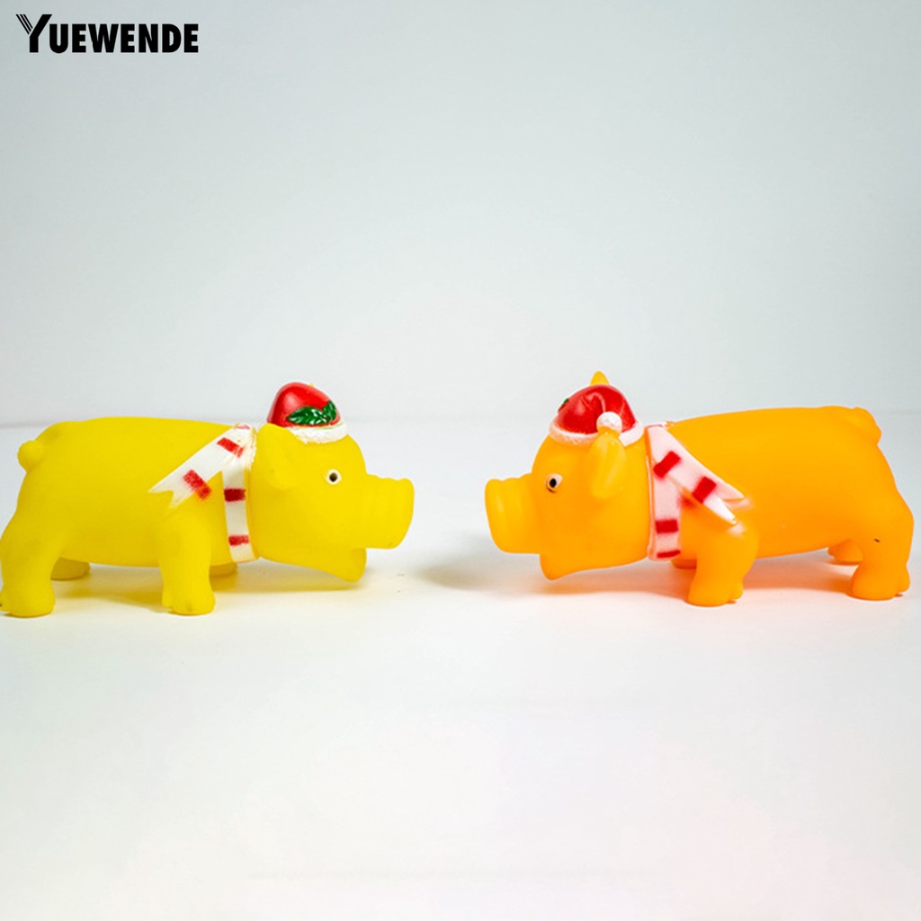 Đồ Chơi Hình Chú Heo 3D Chống Cắn Bền Bỉ Vui Nhộn Cho Thú Cưng