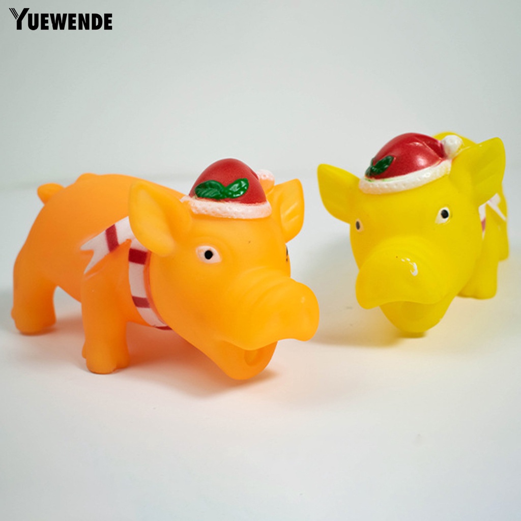 Đồ Chơi Hình Chú Heo 3D Chống Cắn Bền Bỉ Vui Nhộn Cho Thú Cưng