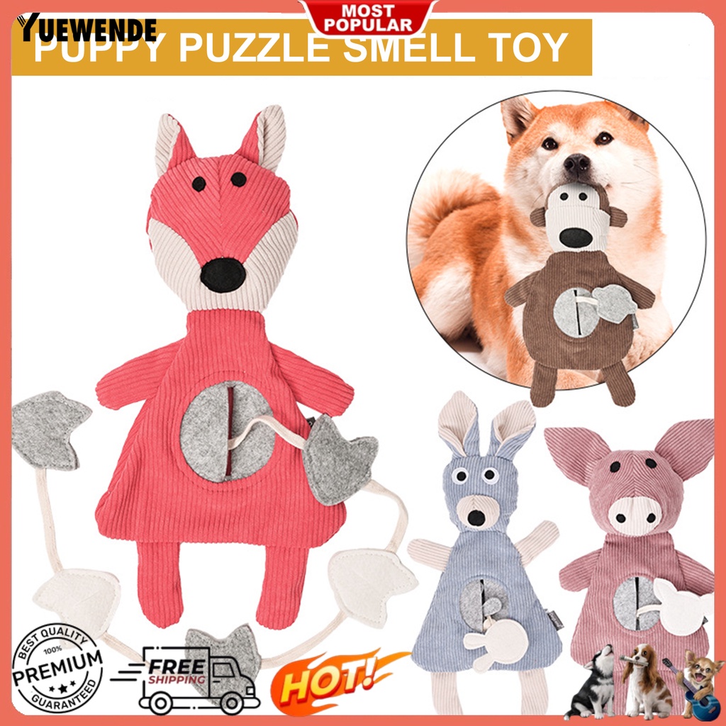 Đồ Chơi Nhai Gặm Tương Tác Với Thiết Kế Động Vật Dễ Thương Giúp Huấn Luyện Thú Cưng