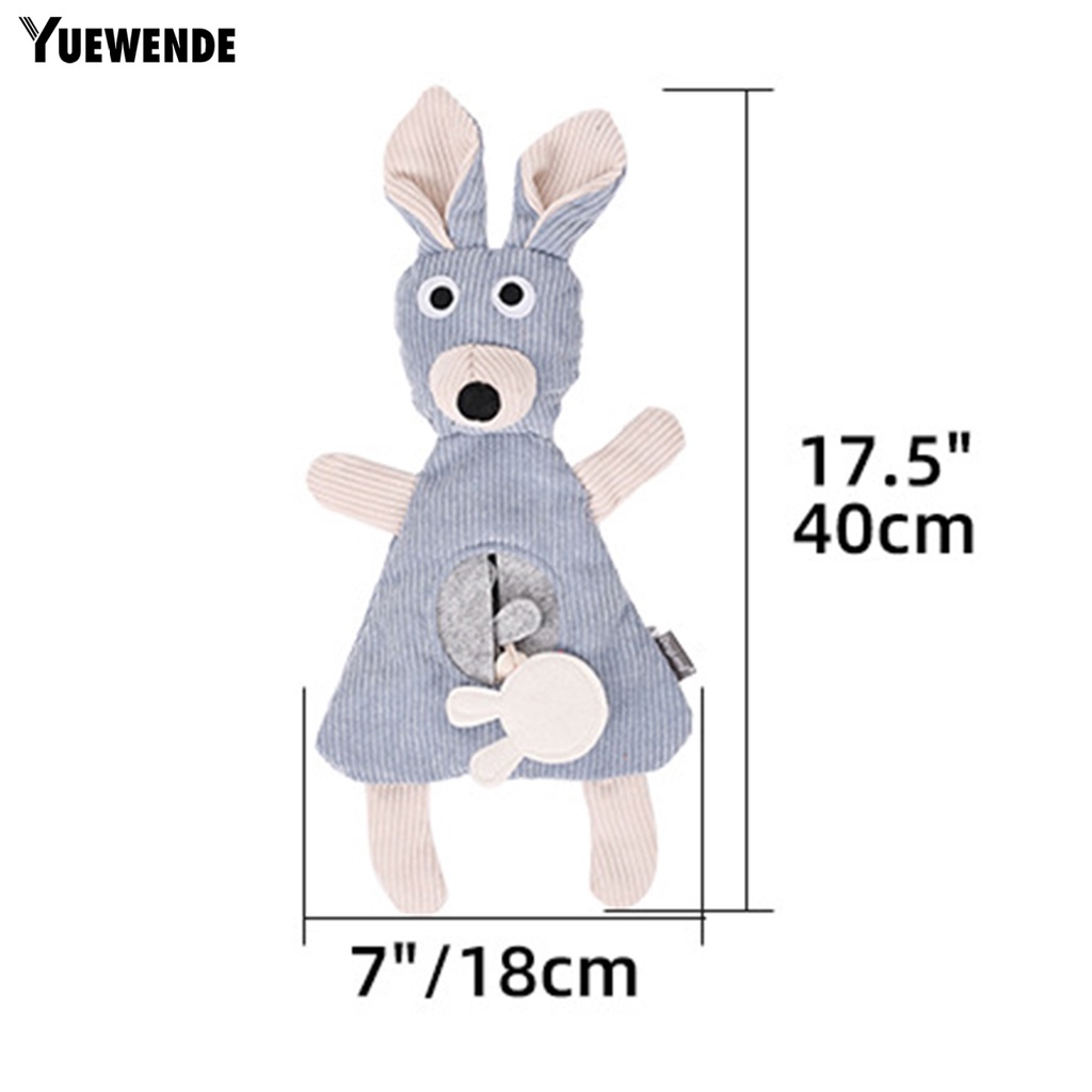 Đồ Chơi Nhai Gặm Tương Tác Với Thiết Kế Động Vật Dễ Thương Giúp Huấn Luyện Thú Cưng