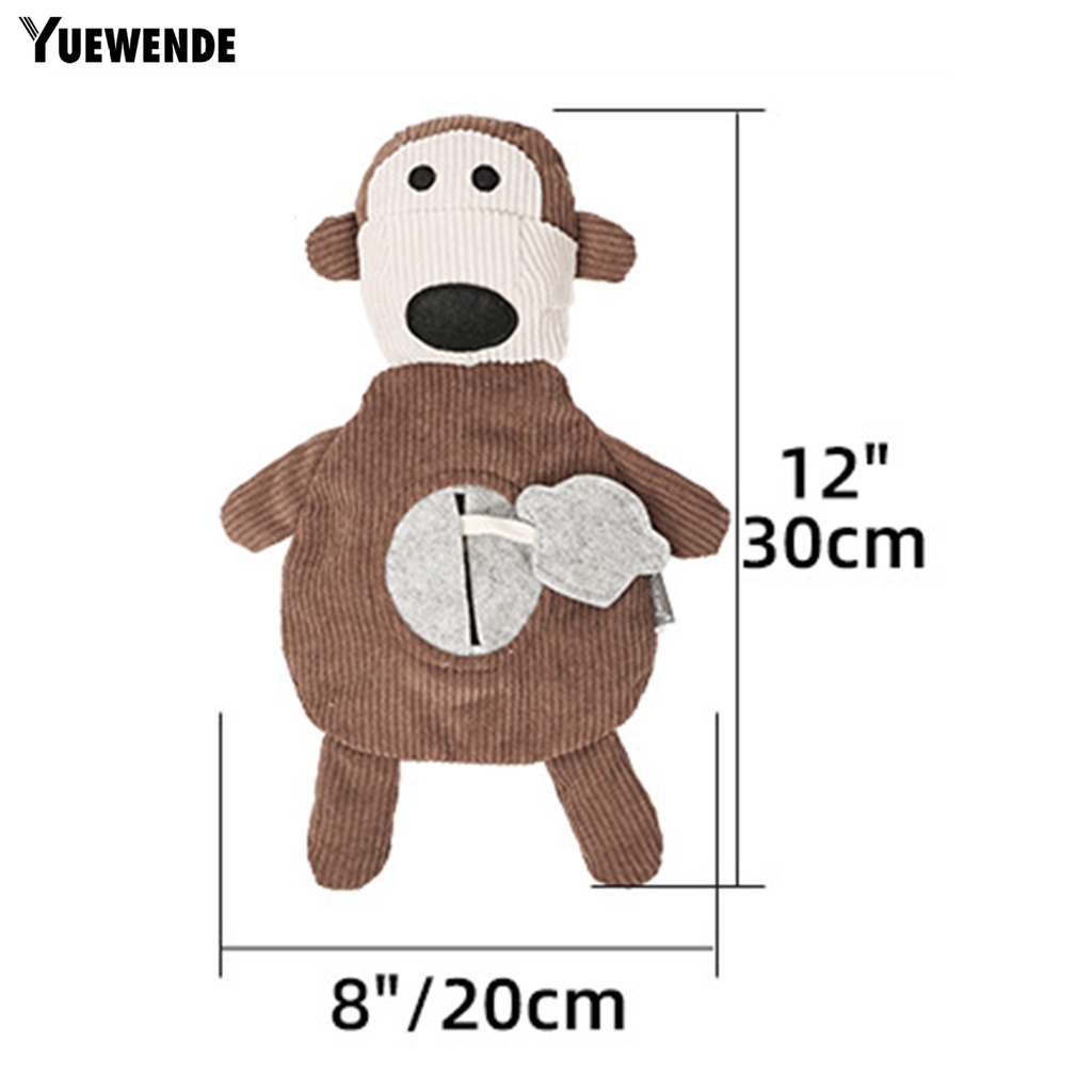 Đồ Chơi Nhai Gặm Tương Tác Với Thiết Kế Động Vật Dễ Thương Giúp Huấn Luyện Thú Cưng