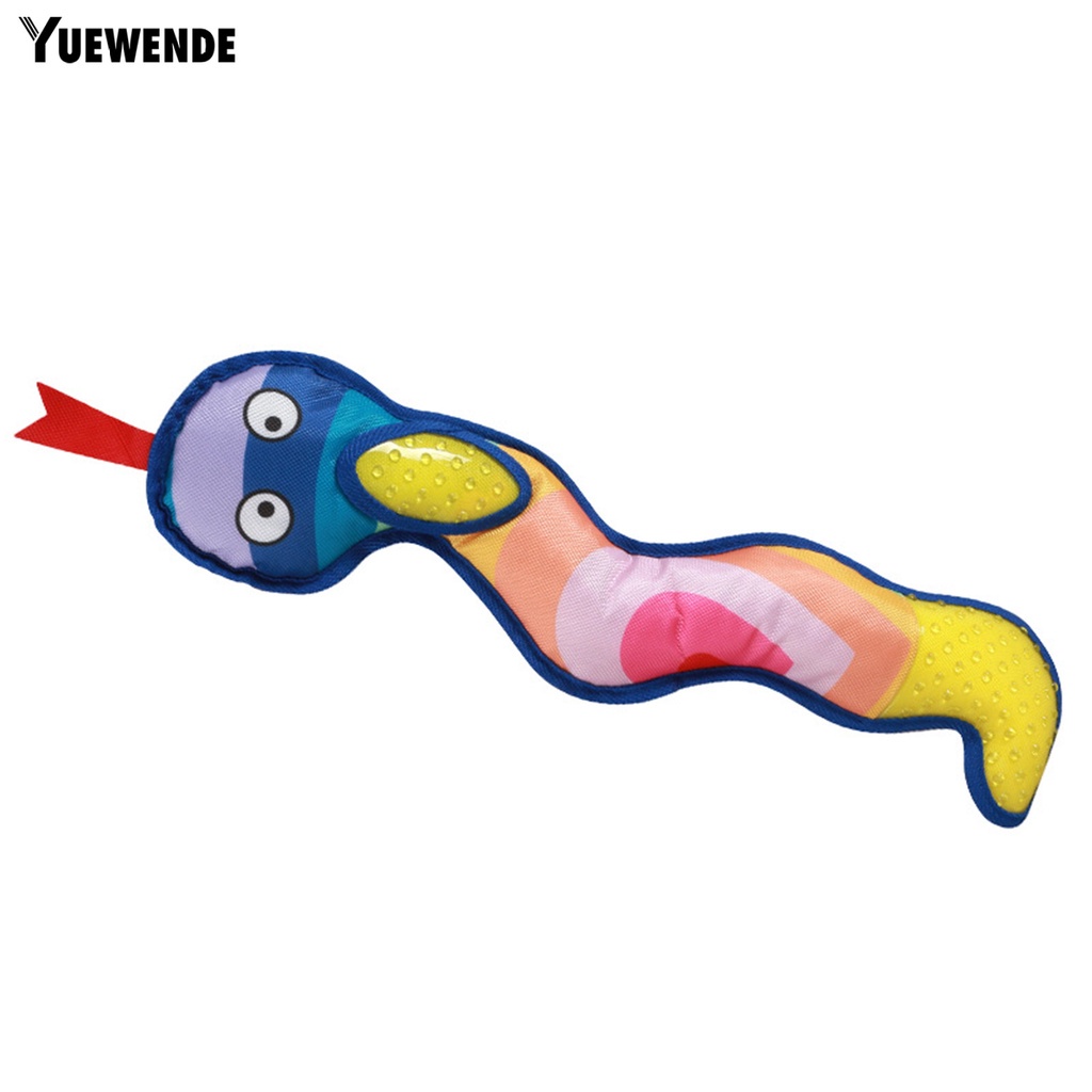 Đồ Chơi Mềm Hình Rắn Chống Cắn Phát Ra Âm Thanh Vui Nhộn Cho Thú Cưng