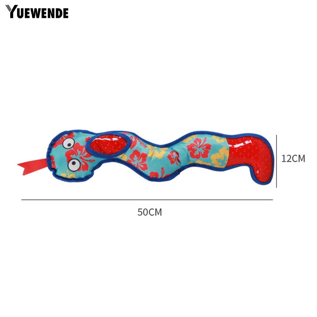Đồ Chơi Mềm Hình Rắn Chống Cắn Phát Ra Âm Thanh Vui Nhộn Cho Thú Cưng