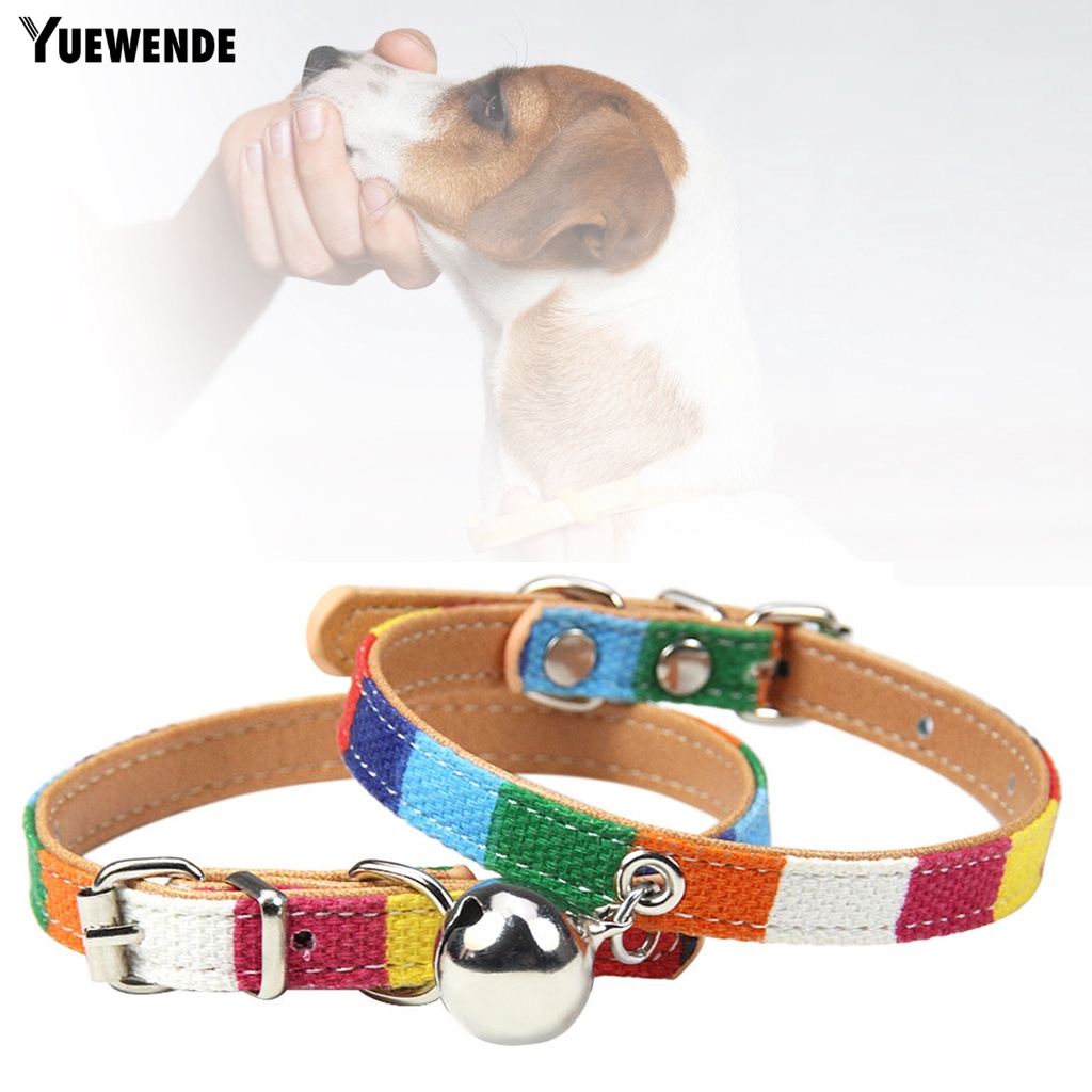Vòng Cổ YR.T Họa Tiết Nhiều Màu Có Thể Điều Chỉnh Kích Thước Cho Thú Cưng