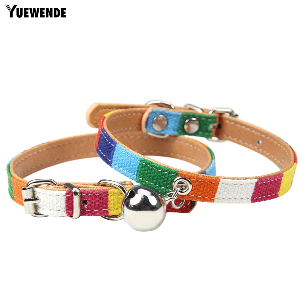 Vòng Cổ YR.T Họa Tiết Nhiều Màu Có Thể Điều Chỉnh Kích Thước Cho Thú Cưng