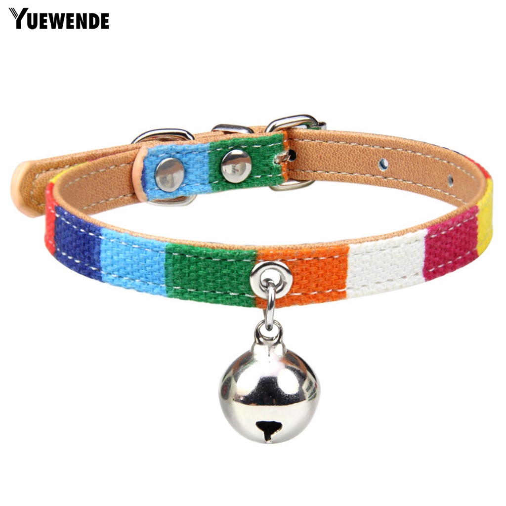 Vòng Cổ YR.T Họa Tiết Nhiều Màu Có Thể Điều Chỉnh Kích Thước Cho Thú Cưng