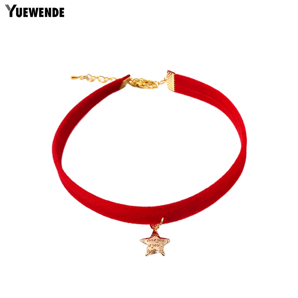 Vòng Cổ Bằng Nhung Mini Hình Ngôi Sao Chống Mài Mòn Có Thể Điều Chỉnh Cho Thú Cưng