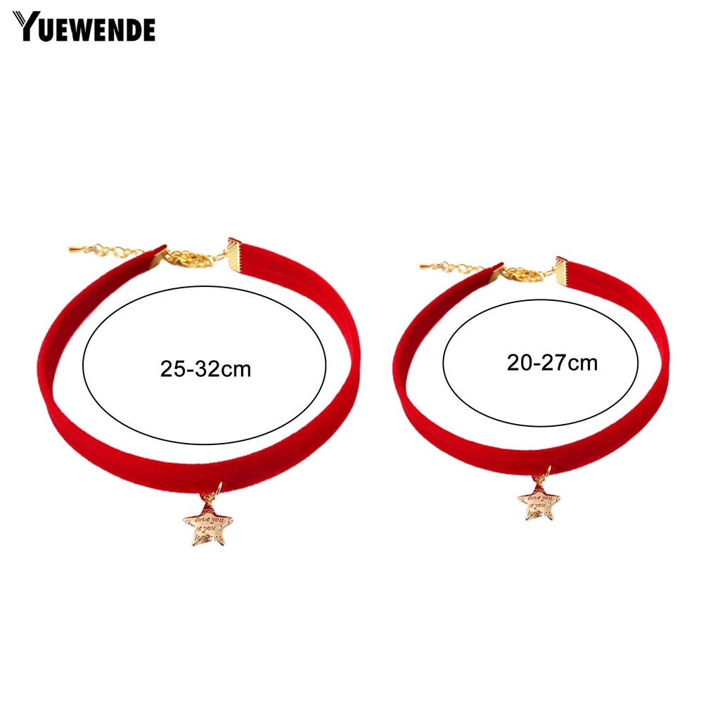 Vòng Cổ Bằng Nhung Mini Hình Ngôi Sao Chống Mài Mòn Có Thể Điều Chỉnh Cho Thú Cưng