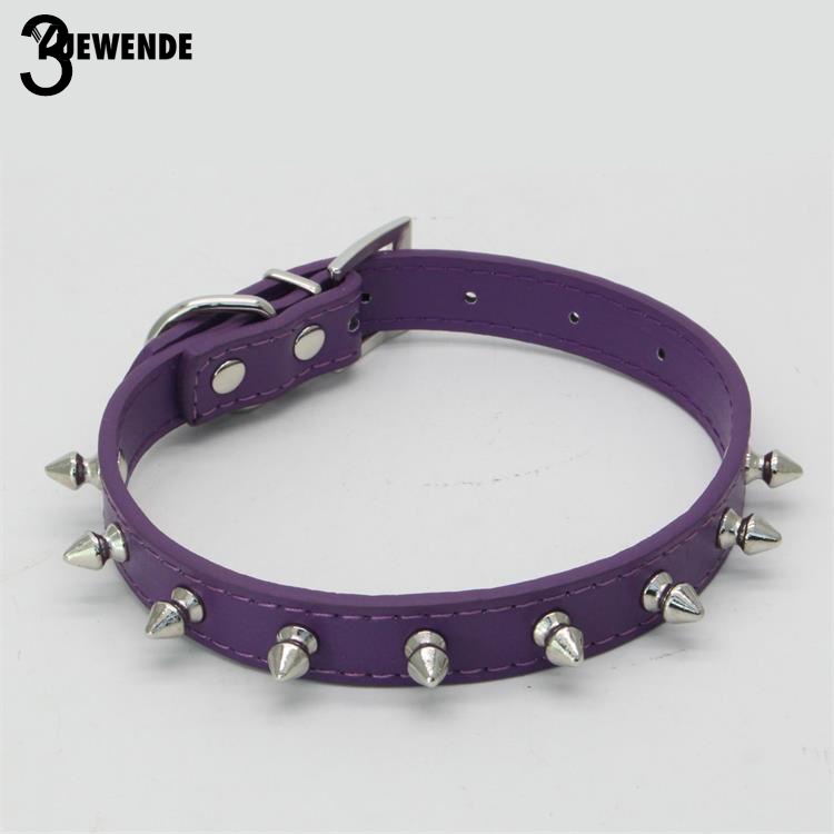 Vòng Cổ Đinh BằNg Da ThờI Trang Cho Thú Cưng