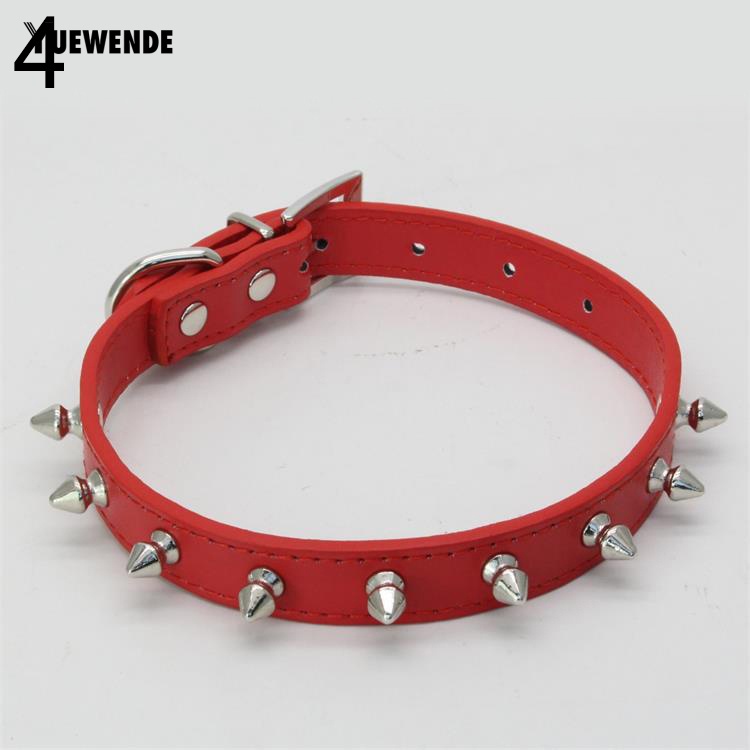 Vòng Cổ Đinh BằNg Da ThờI Trang Cho Thú Cưng