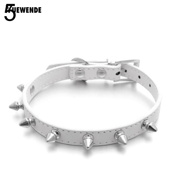 Vòng Cổ Đinh BằNg Da ThờI Trang Cho Thú Cưng