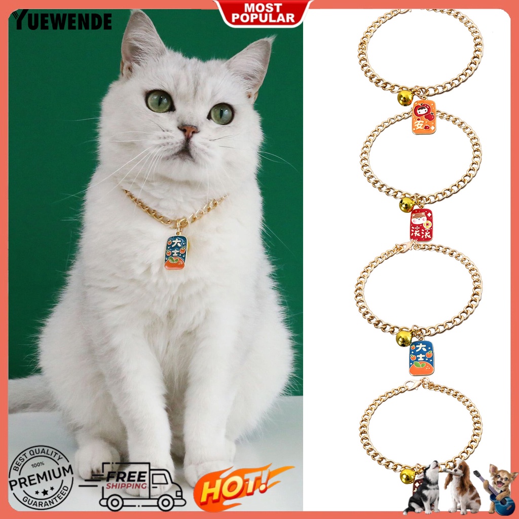 Yr.t Vòng Cổ Mini Thiết Kế Chuông Tôm Hùm Màu Sắc Tươi Sáng Không Dị Ứng Bằng Nhựa Resin Điều Chỉnh Được Phong Cách Cho Mèo
