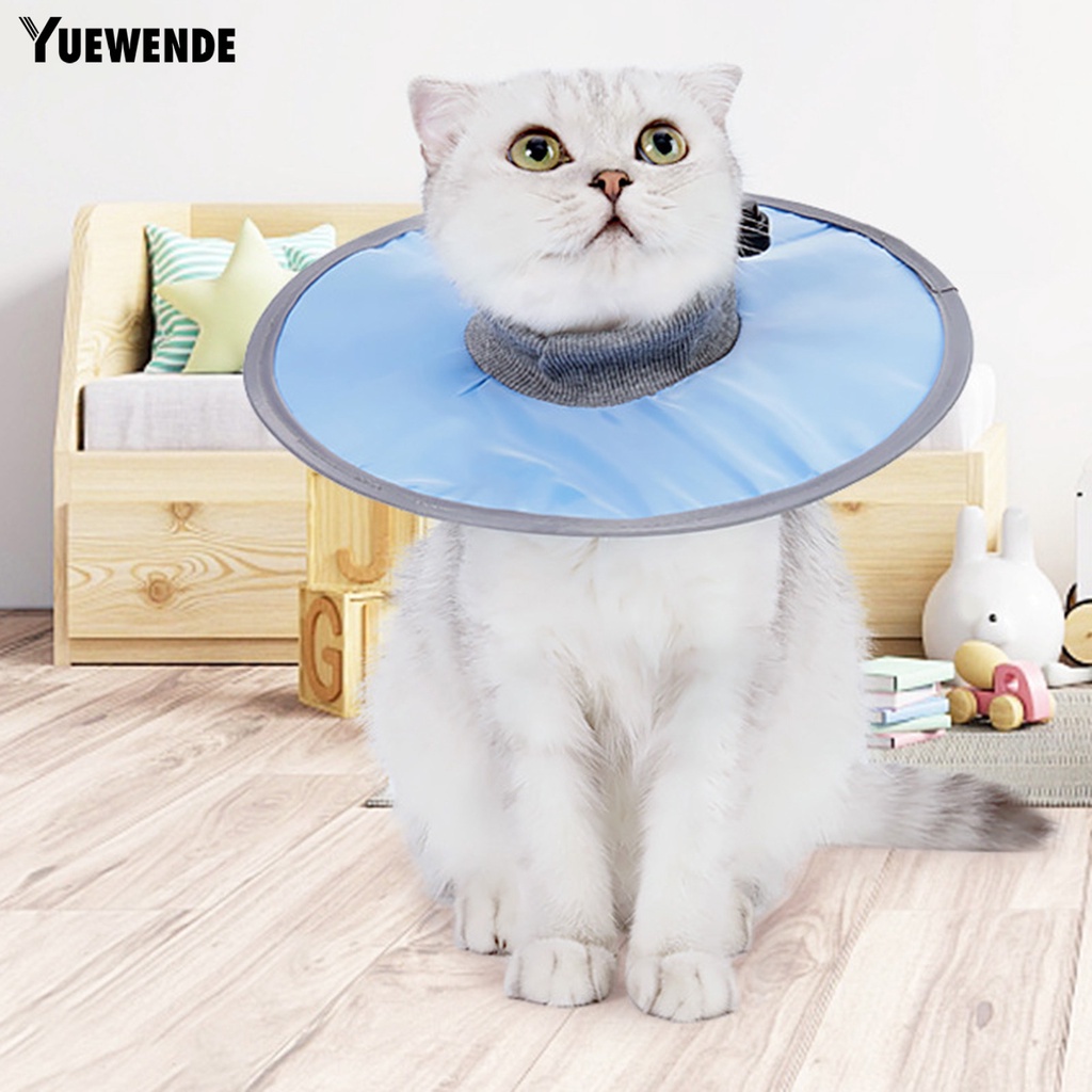 Vòng Cổ Bằng Polyester Thân Thiện Với Da Chống Nước Chống Liếm Có Thể Điều Chỉnh Bảo Vệ Cho Thú Cưng