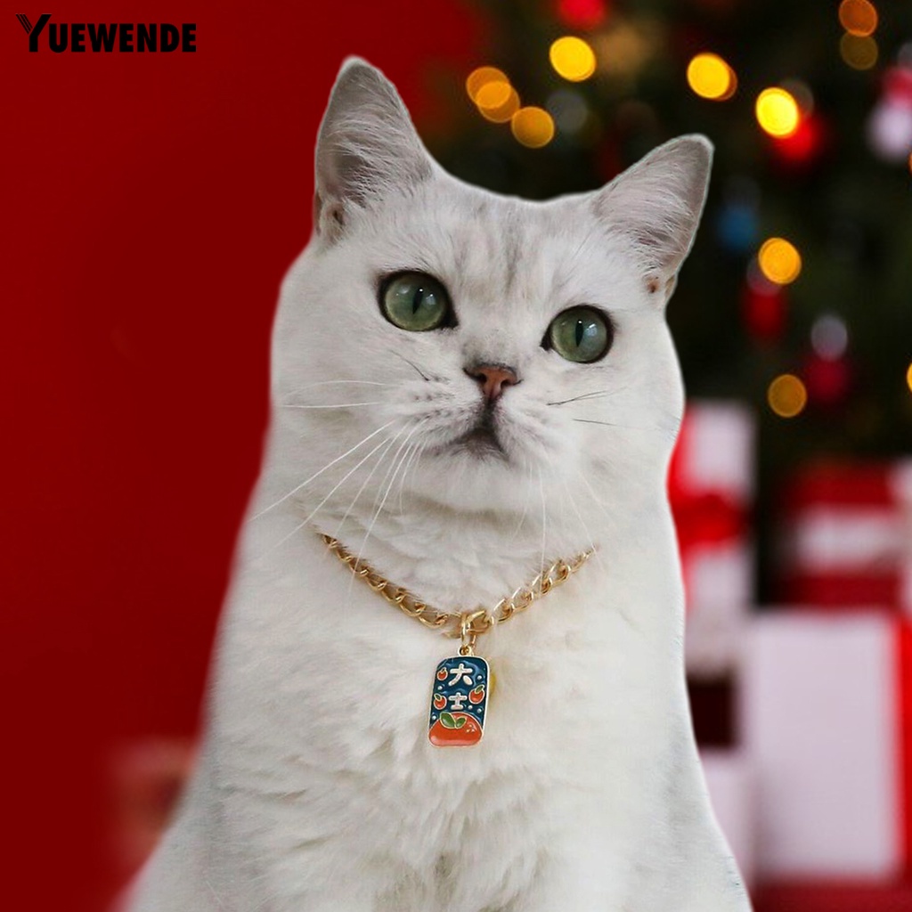 Yr.t Vòng Cổ Mini Thiết Kế Chuông Tôm Hùm Màu Sắc Tươi Sáng Không Dị Ứng Bằng Nhựa Resin Điều Chỉnh Được Phong Cách Cho Mèo