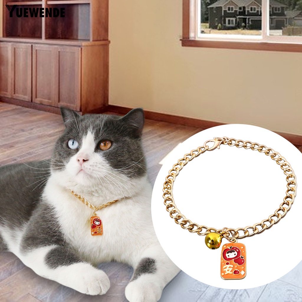 Yr.t Vòng Cổ Mini Thiết Kế Chuông Tôm Hùm Màu Sắc Tươi Sáng Không Dị Ứng Bằng Nhựa Resin Điều Chỉnh Được Phong Cách Cho Mèo