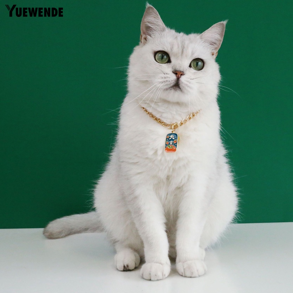 Yr.t Vòng Cổ Mini Thiết Kế Chuông Tôm Hùm Màu Sắc Tươi Sáng Không Dị Ứng Bằng Nhựa Resin Điều Chỉnh Được Phong Cách Cho Mèo