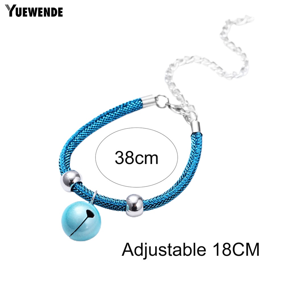 Vòng Cổ Giả Da Trang Trí Chuông Có Thể Điều Chỉnh Cho Thú Cưng