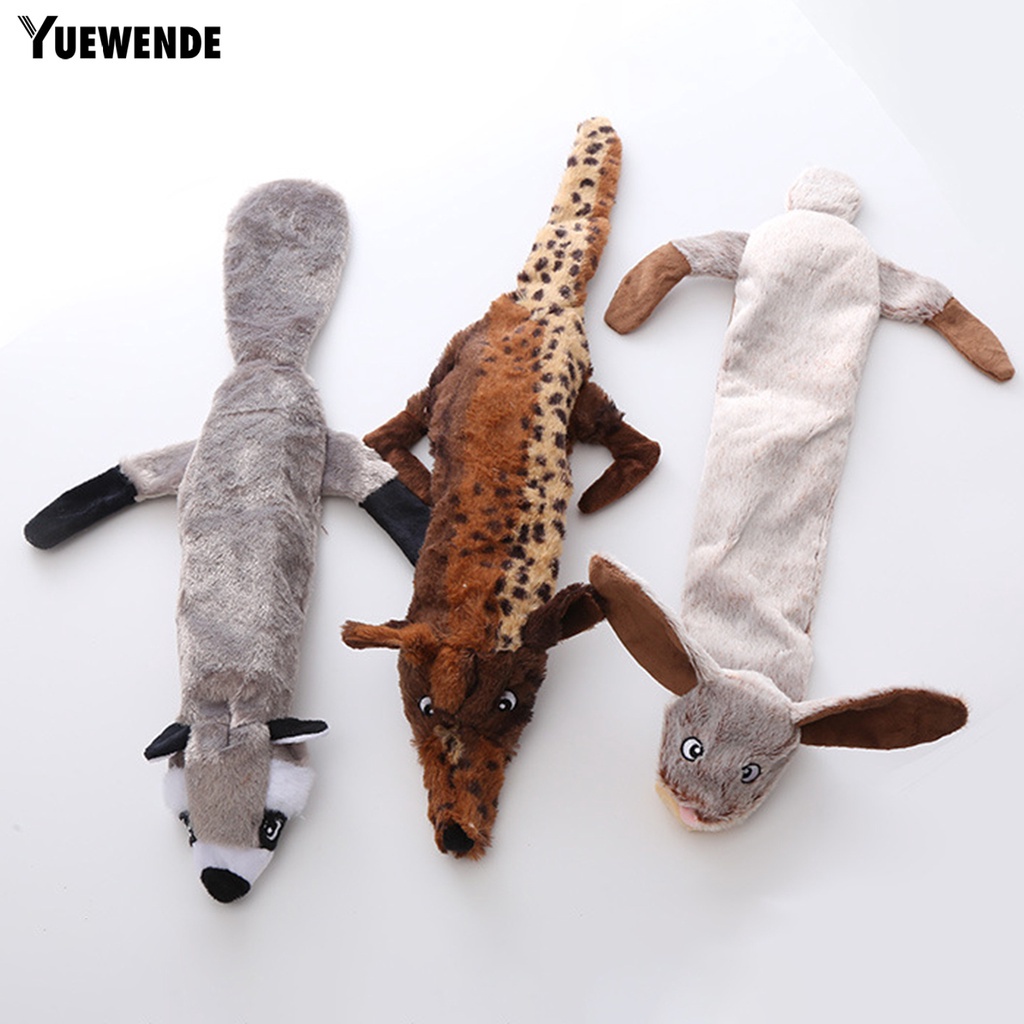 Đồ Chơi Nhồi Bông Hình Động Vật Chống Trầy Tích Hợp Âm Thanh Vui Nhộn Cho Thú Cưng