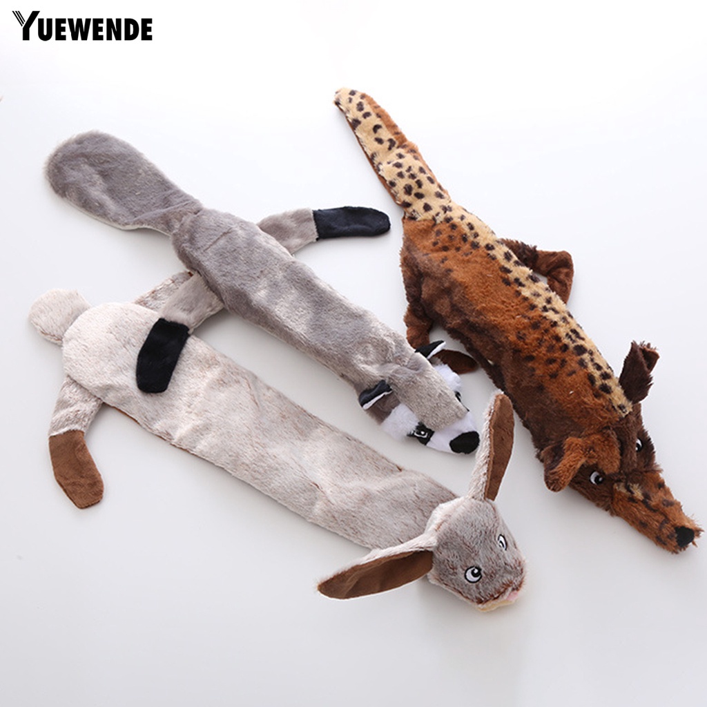 Đồ Chơi Nhồi Bông Hình Động Vật Chống Trầy Tích Hợp Âm Thanh Vui Nhộn Cho Thú Cưng