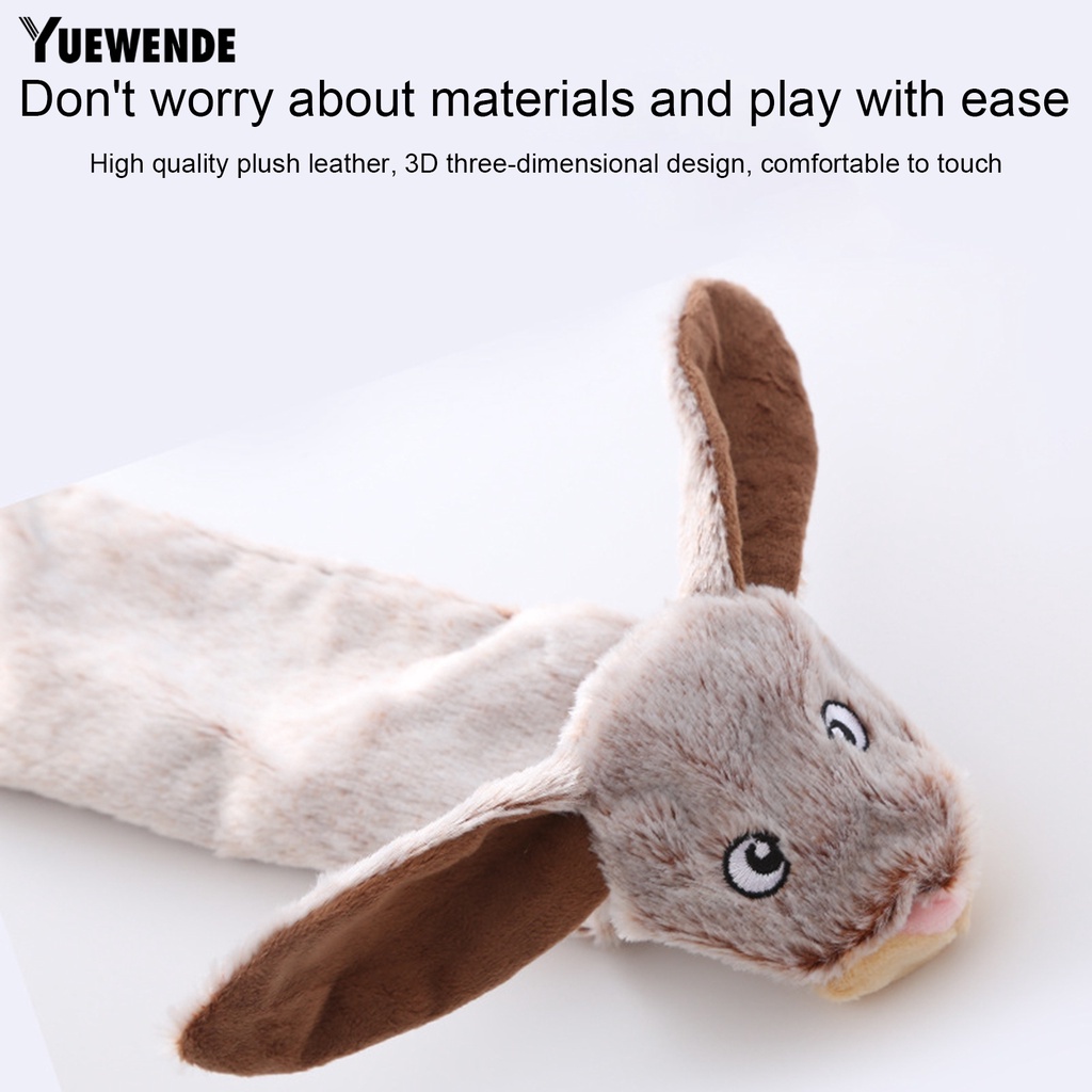 Đồ Chơi Nhồi Bông Hình Động Vật Chống Trầy Tích Hợp Âm Thanh Vui Nhộn Cho Thú Cưng