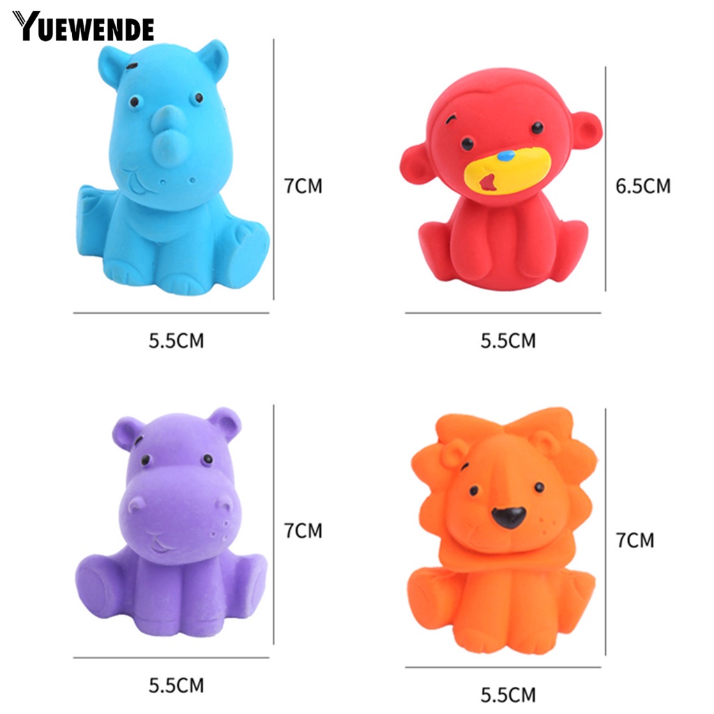 Đồ Chơi Mềm Mại Chống Cắn Phát Ra Âm Thanh Hình Động Vật Hoạt Hình Cho Cún Cưng