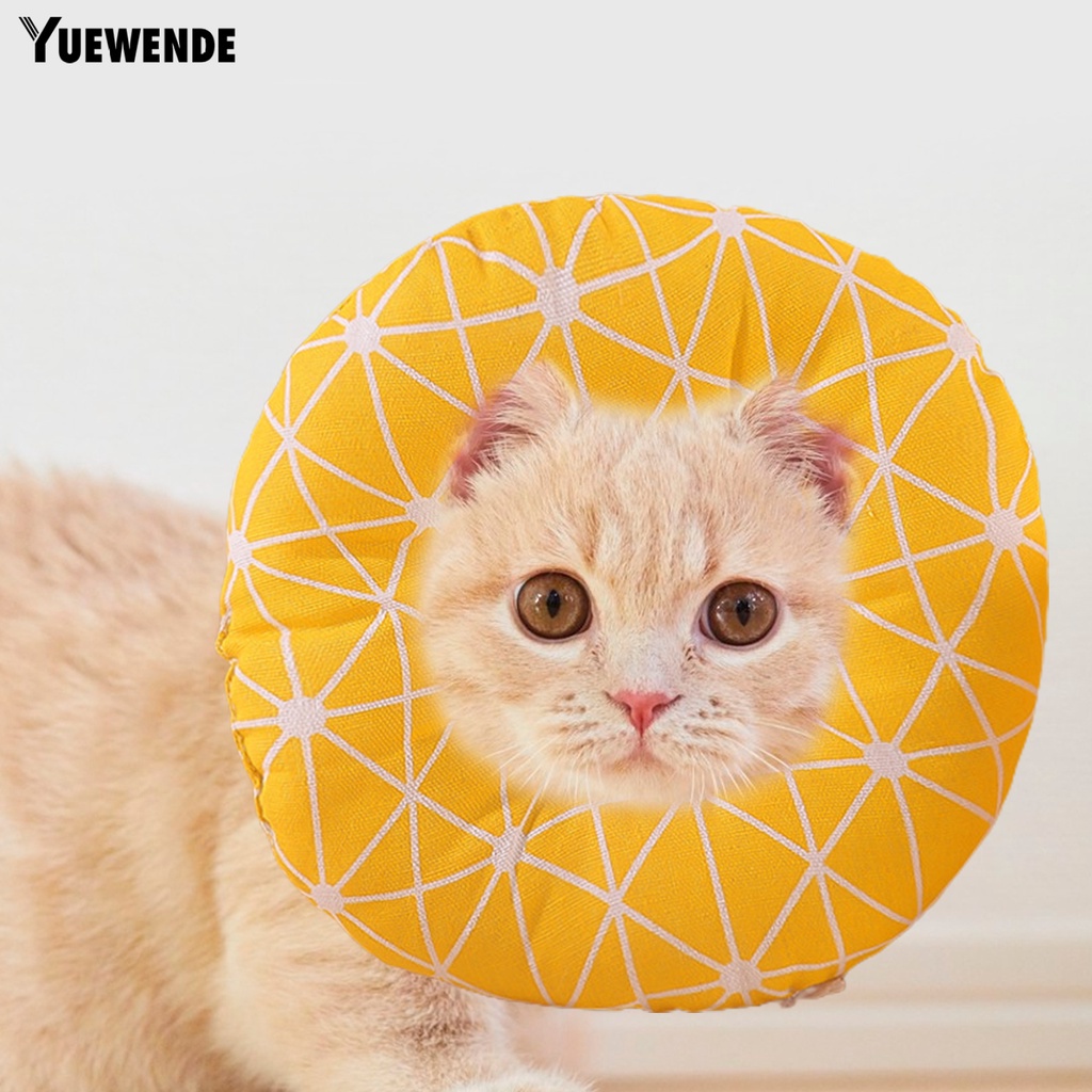 Vòng Cổ Họa Tiết Kẻ Sọc Siêu Nhẹ Chống Bọ Chét Bảo Vệ Thú Cưng