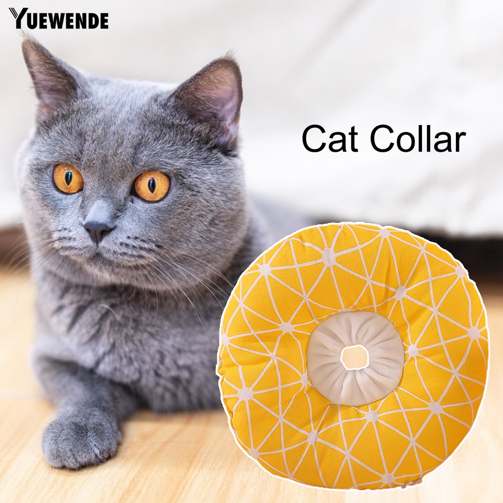 Vòng Cổ Họa Tiết Kẻ Sọc Siêu Nhẹ Chống Bọ Chét Bảo Vệ Thú Cưng