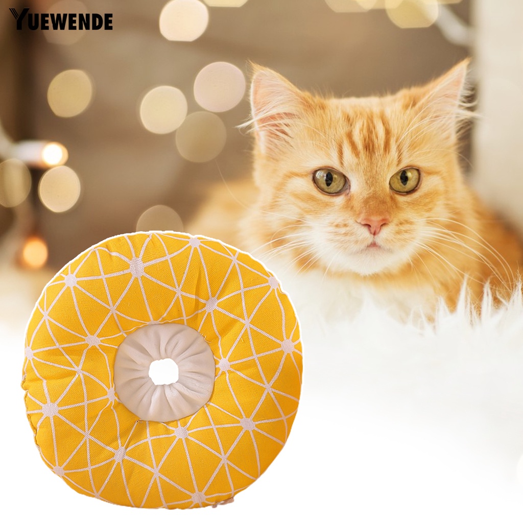 Vòng Cổ Họa Tiết Kẻ Sọc Siêu Nhẹ Chống Bọ Chét Bảo Vệ Thú Cưng