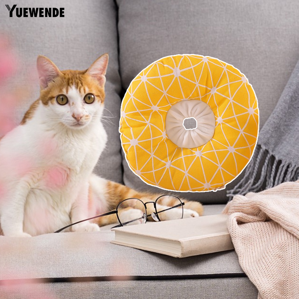 Vòng Cổ Họa Tiết Kẻ Sọc Siêu Nhẹ Chống Bọ Chét Bảo Vệ Thú Cưng