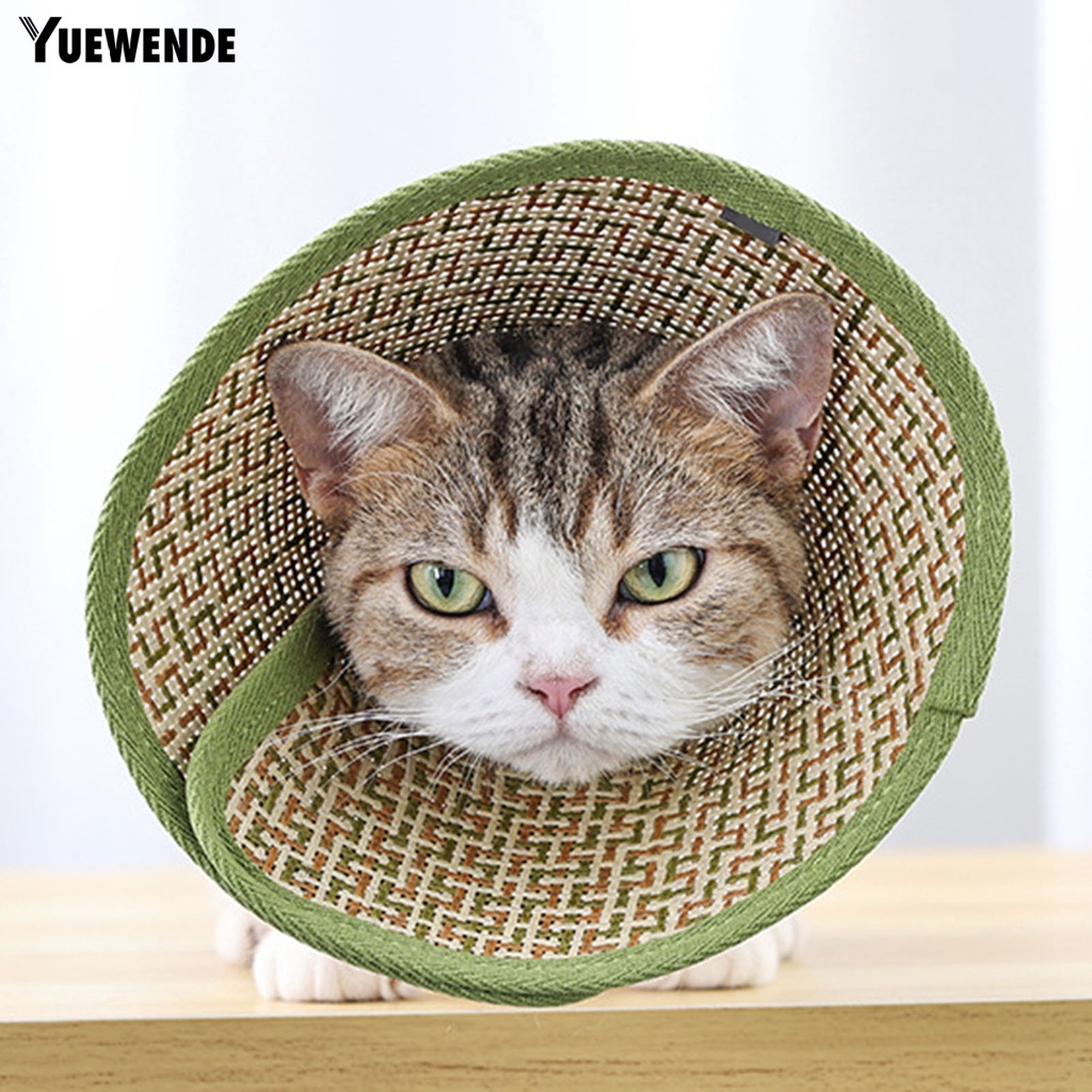 Yr.t Vòng Cổ Thú Cưng Siêu Nhẹ Thoáng Khí Thân Thiện Với Da Ngăn Ngừa Liếm Vết Thương Nhanh Chóng Bảo Vệ Hiệu Quả