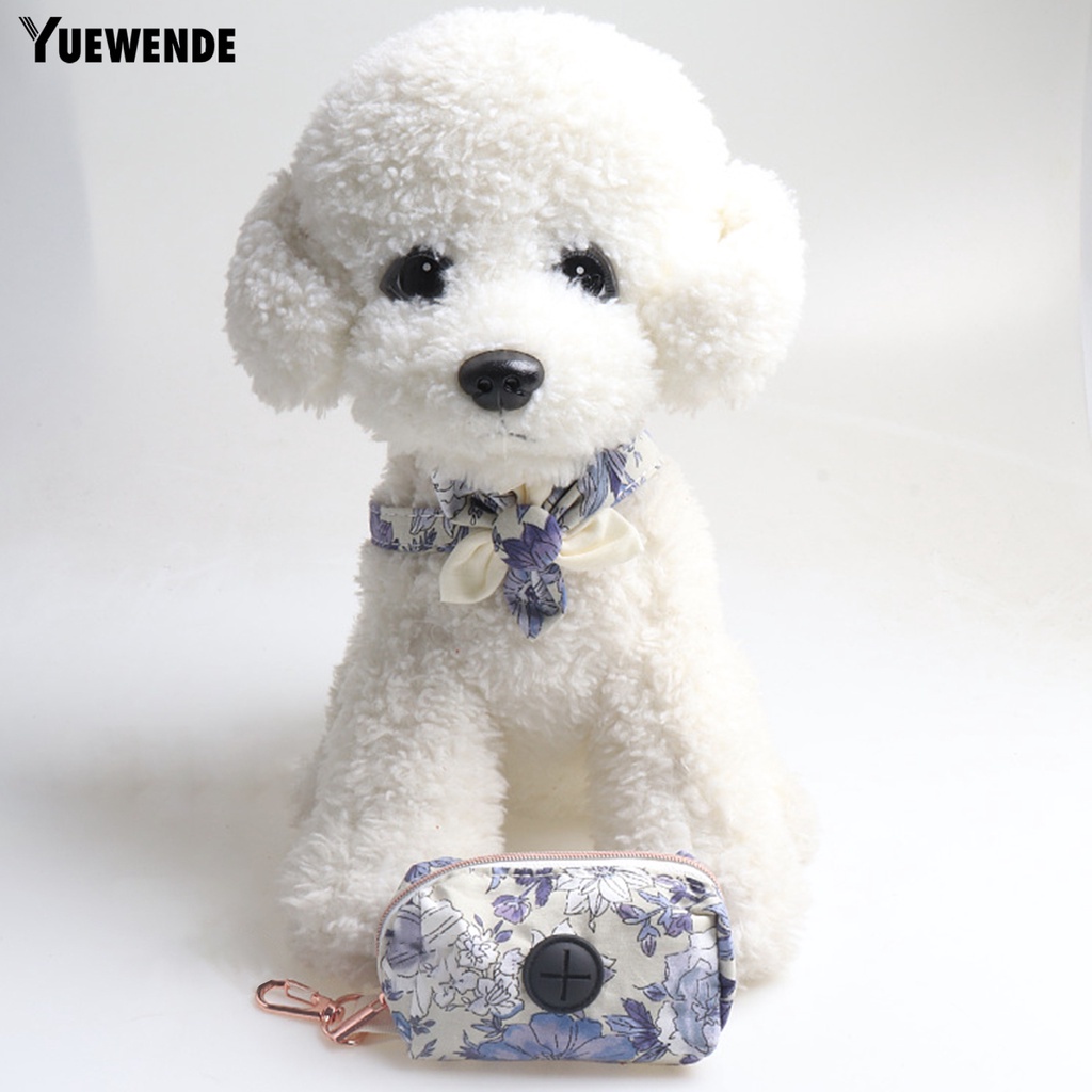 1 Bộ Vòng Cổ Dắt Thú Cưng Đi Dạo Chống Mòn In Họa Tiết Tinh Tế Thân Thiện Với Da Thoát Hiểm Dễ Điều Chỉnh Kèm Túi Đựng