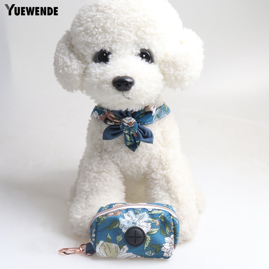 1 Bộ Vòng Cổ Dắt Thú Cưng Đi Dạo Chống Mòn In Họa Tiết Tinh Tế Thân Thiện Với Da Thoát Hiểm Dễ Điều Chỉnh Kèm Túi Đựng