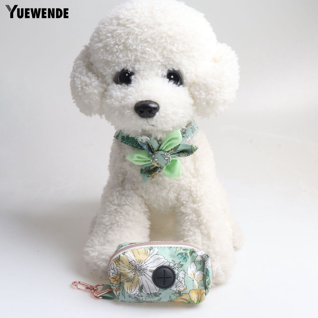 1 Bộ Vòng Cổ Dắt Thú Cưng Đi Dạo Chống Mòn In Họa Tiết Tinh Tế Thân Thiện Với Da Thoát Hiểm Dễ Điều Chỉnh Kèm Túi Đựng