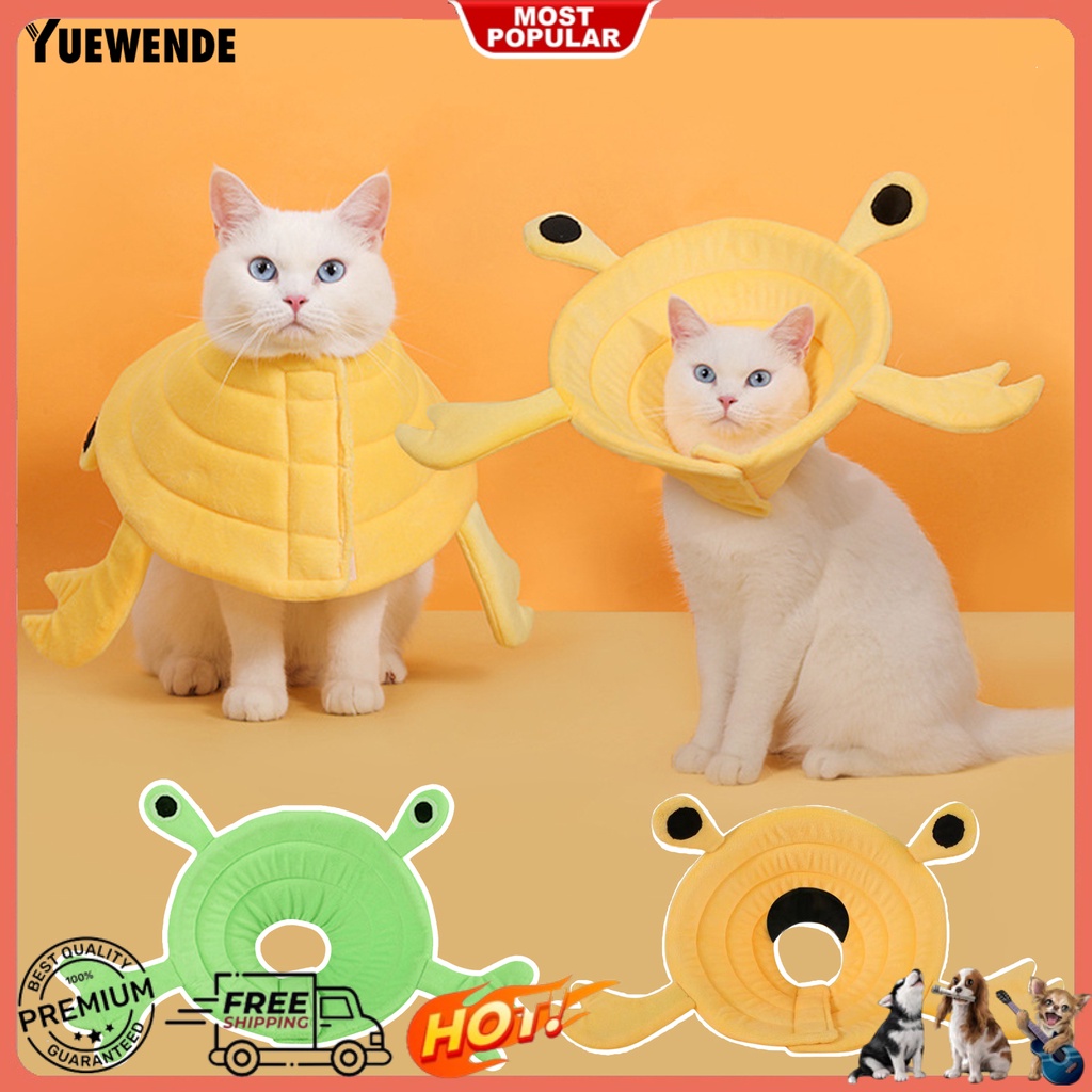 Vòng Cổ Thoáng Khí Chống Liếm Có Thể Điều Chỉnh Thiết Kế Hình Nón Hoạt Hình Cho Thú Cưng