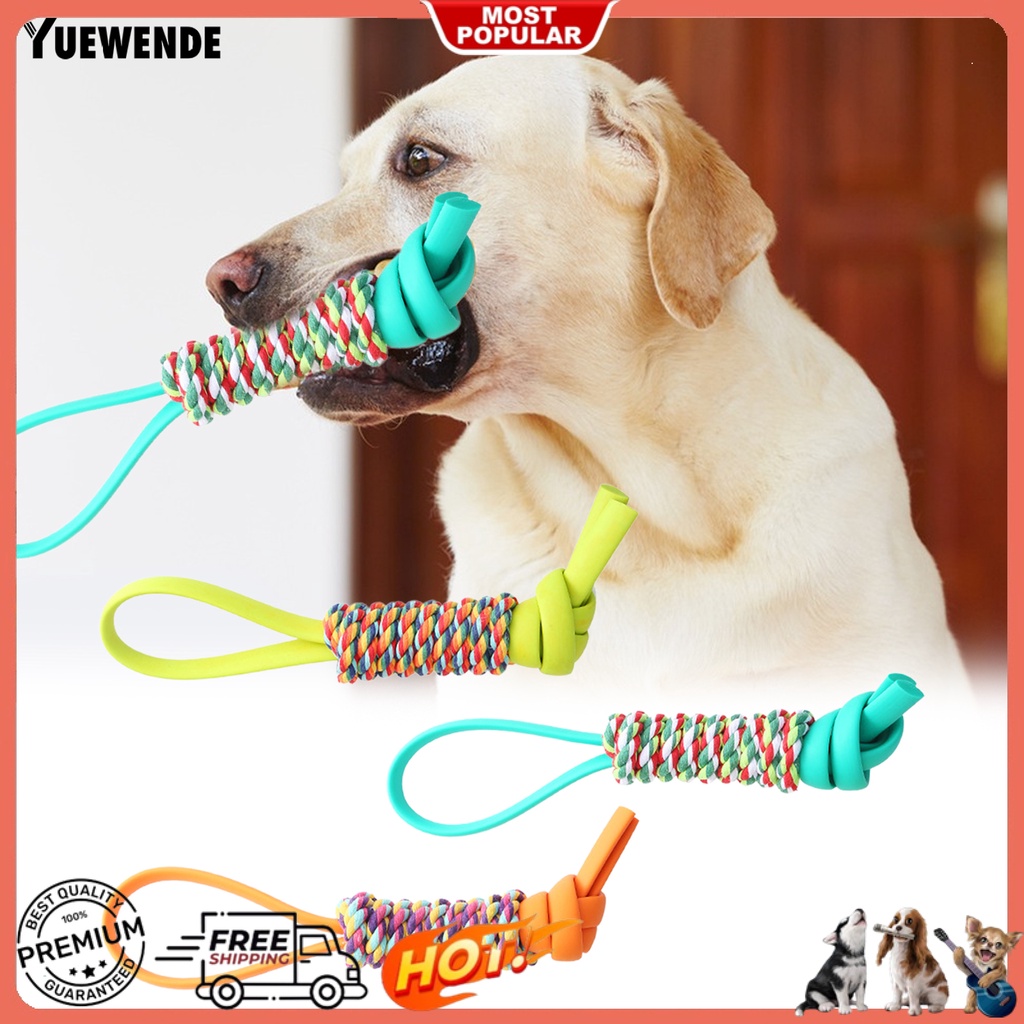 Đồ Chơi Dây TPR Thắt Nút Linh Hoạt Mạnh Mẽ An Toàn Giúp Giải Tỏa Căng Thẳng Cho Thú Cưng