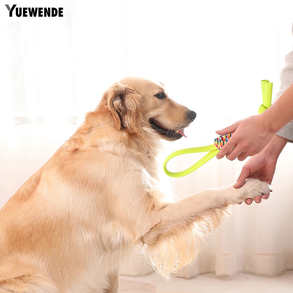 Đồ Chơi Dây TPR Thắt Nút Linh Hoạt Mạnh Mẽ An Toàn Giúp Giải Tỏa Căng Thẳng Cho Thú Cưng