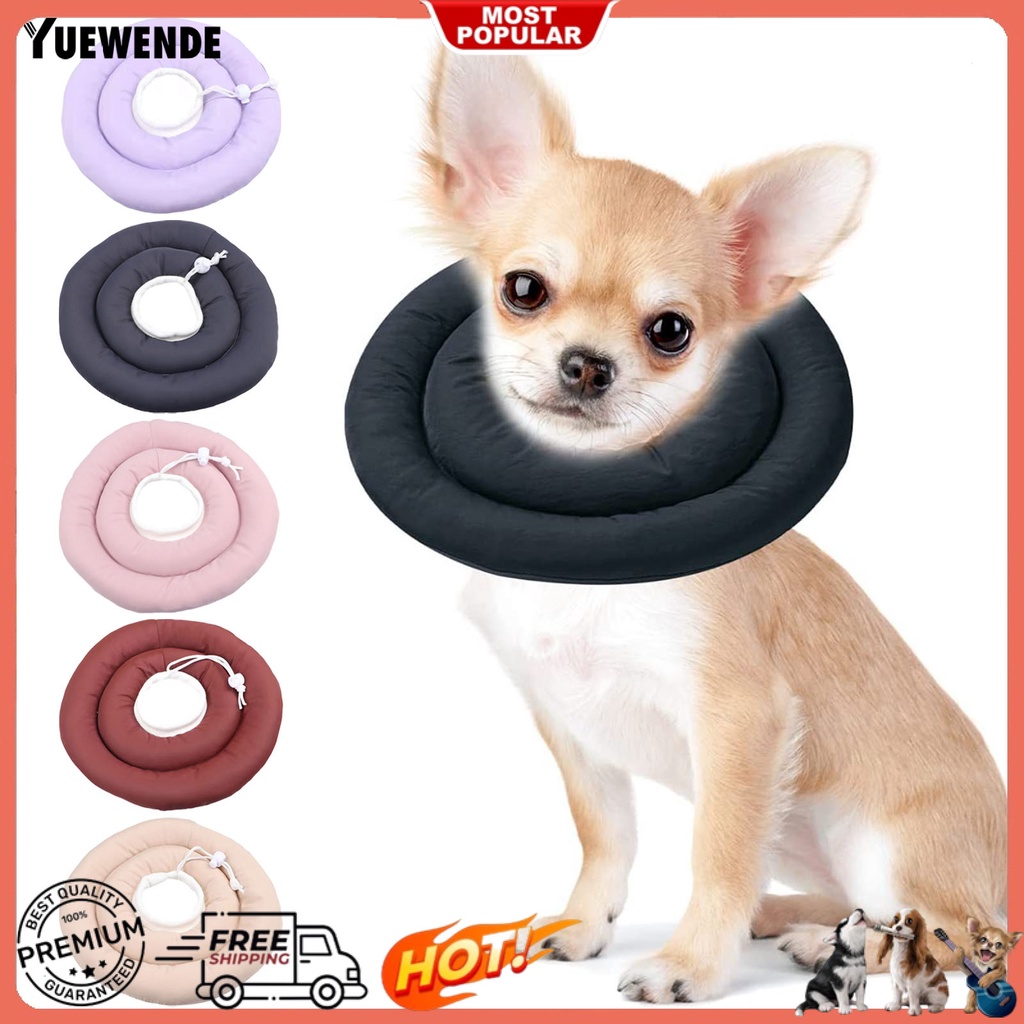 Vòng Cổ 2 Lớp Bằng Vải Thoáng Khí Không Dính Chống Nước Dành Cho Thú Cưng