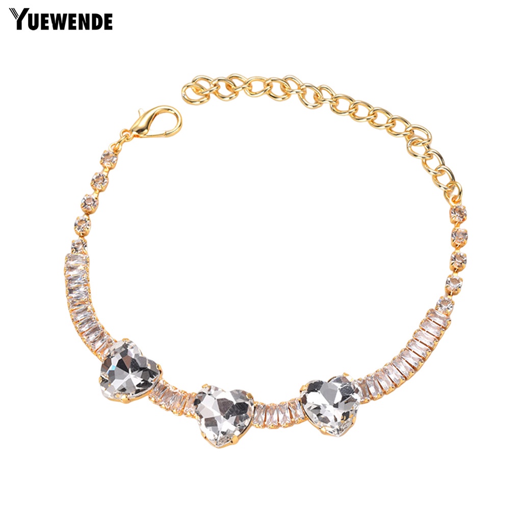 Vòng Cổ Đính Đá Lấp Lánh Có Thể Điều Chỉnh Kích Thước Dành Cho Thú Cưng YR.T