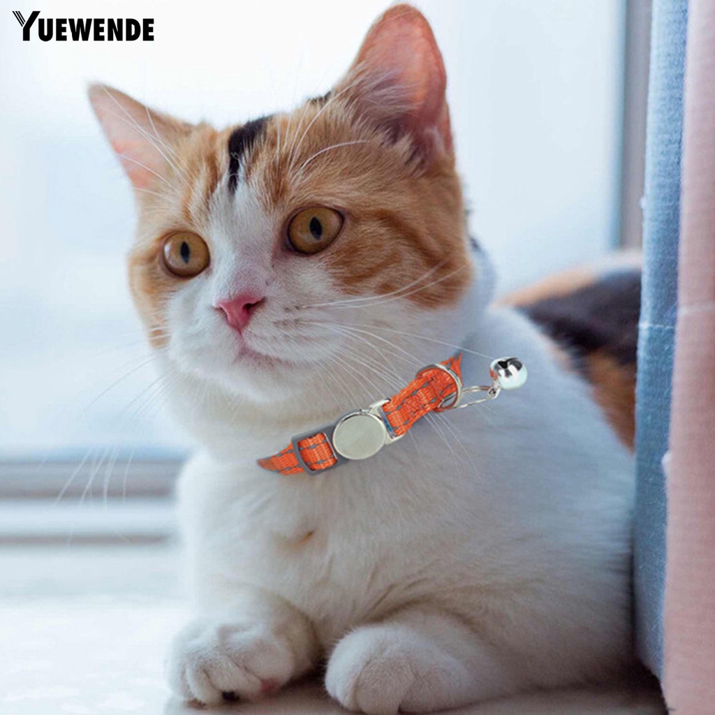 Vòng Cổ Mềm Mại Có Khóa Cài Phản Quang An Toàn Chống Thất Lạc Cho Thú Cưng