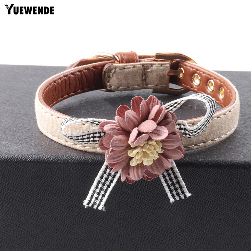 Vòng Cổ YR.T Hình Nơ Có Thể Điều Chỉnh Thoải Mái Cho Thú Cưng