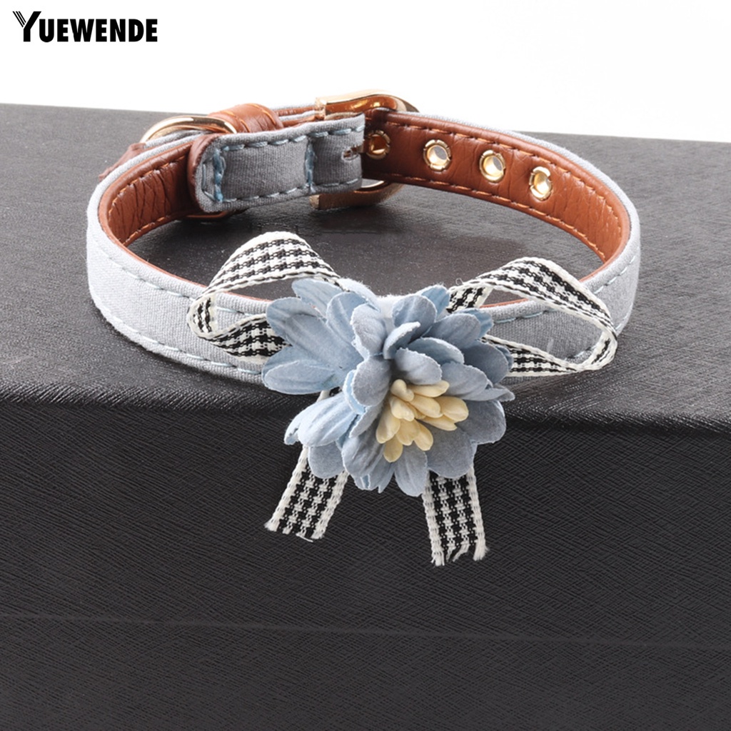 Vòng Cổ YR.T Hình Nơ Có Thể Điều Chỉnh Thoải Mái Cho Thú Cưng