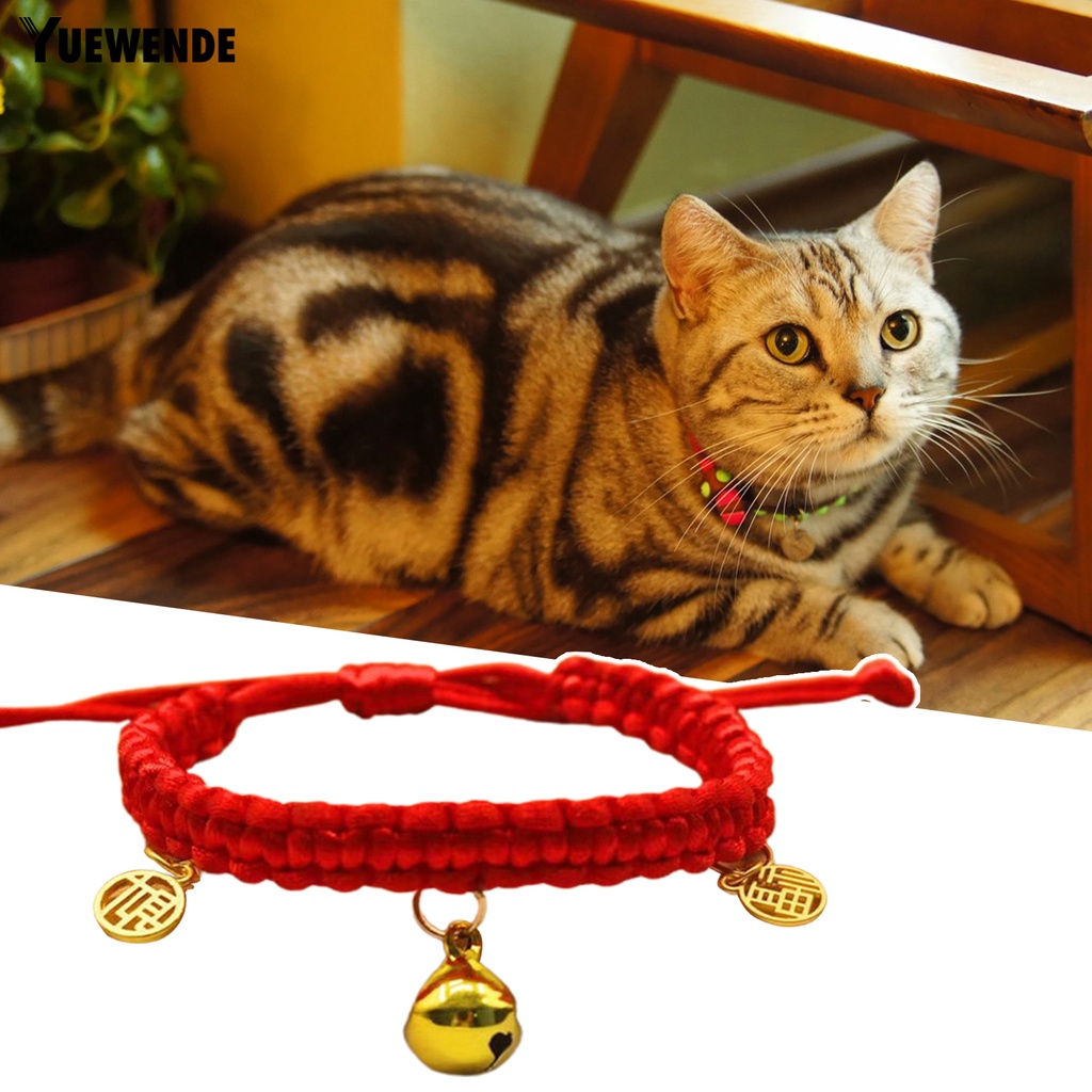 Vòng Cổ Bện Dây Có Thể Điều Chỉnh Chống Thất Lạc Cho Thú Cưng YR.T
