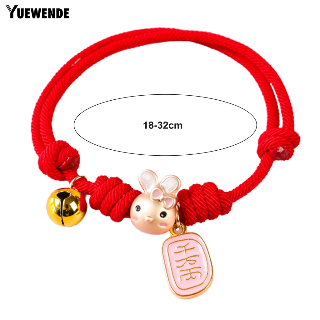 Vòng Cổ Gắn Chuông Họa Tiết Hoạt Hình Có Thể Điều Chỉnh Trang Trí Năm Mới 2022 Cho Mèo Cưng