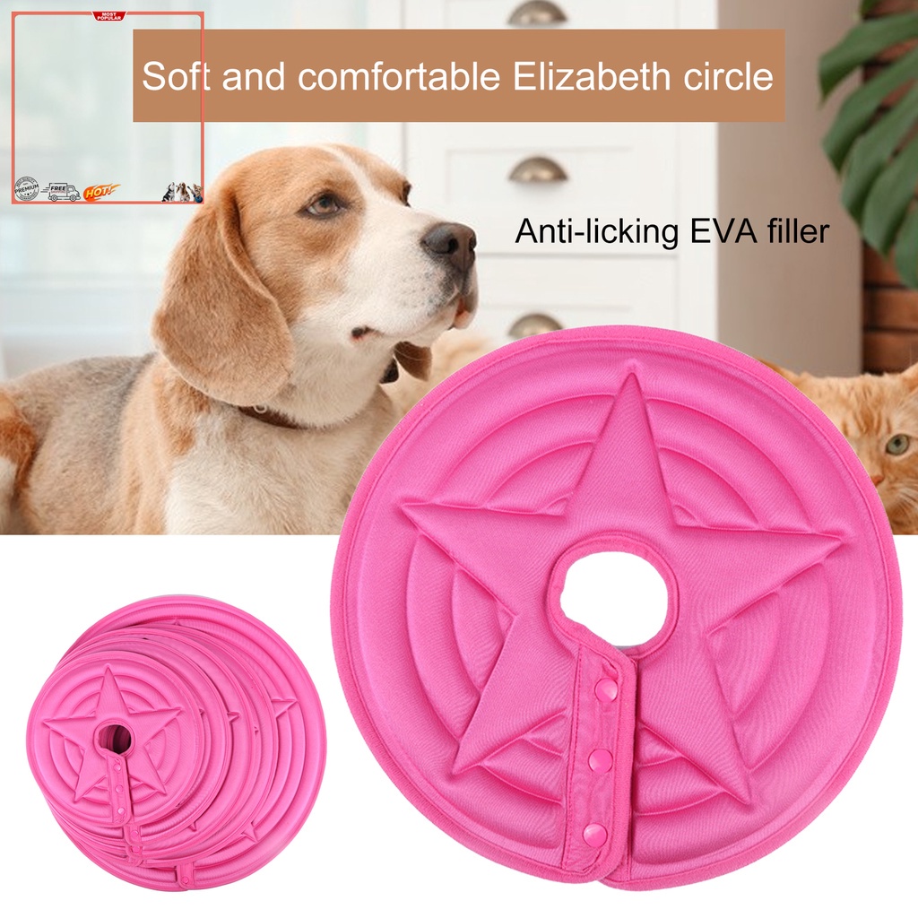 Yr.t Vòng Cổ Bằng EVA Siêu Mềm Thoải Mái Chống Thấm Nước Bảo Vệ Vết Thương Cho Mèo Cưng