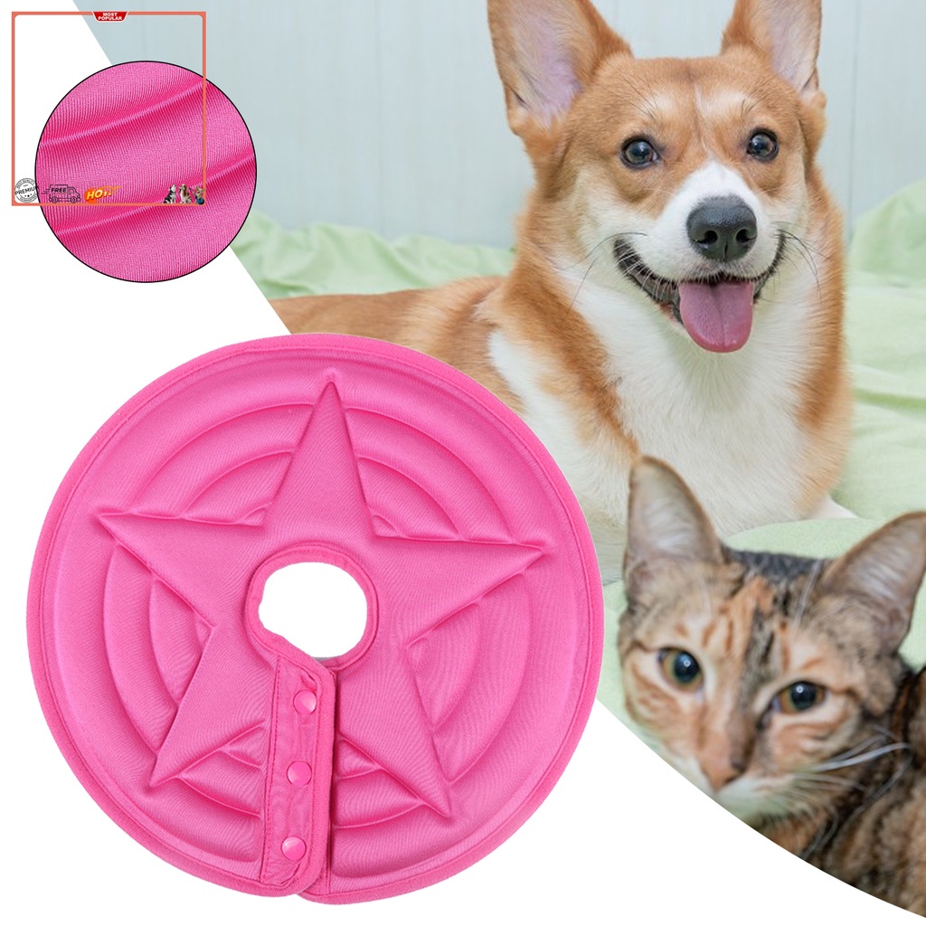 Yr.t Vòng Cổ Bằng EVA Siêu Mềm Thoải Mái Chống Thấm Nước Bảo Vệ Vết Thương Cho Mèo Cưng