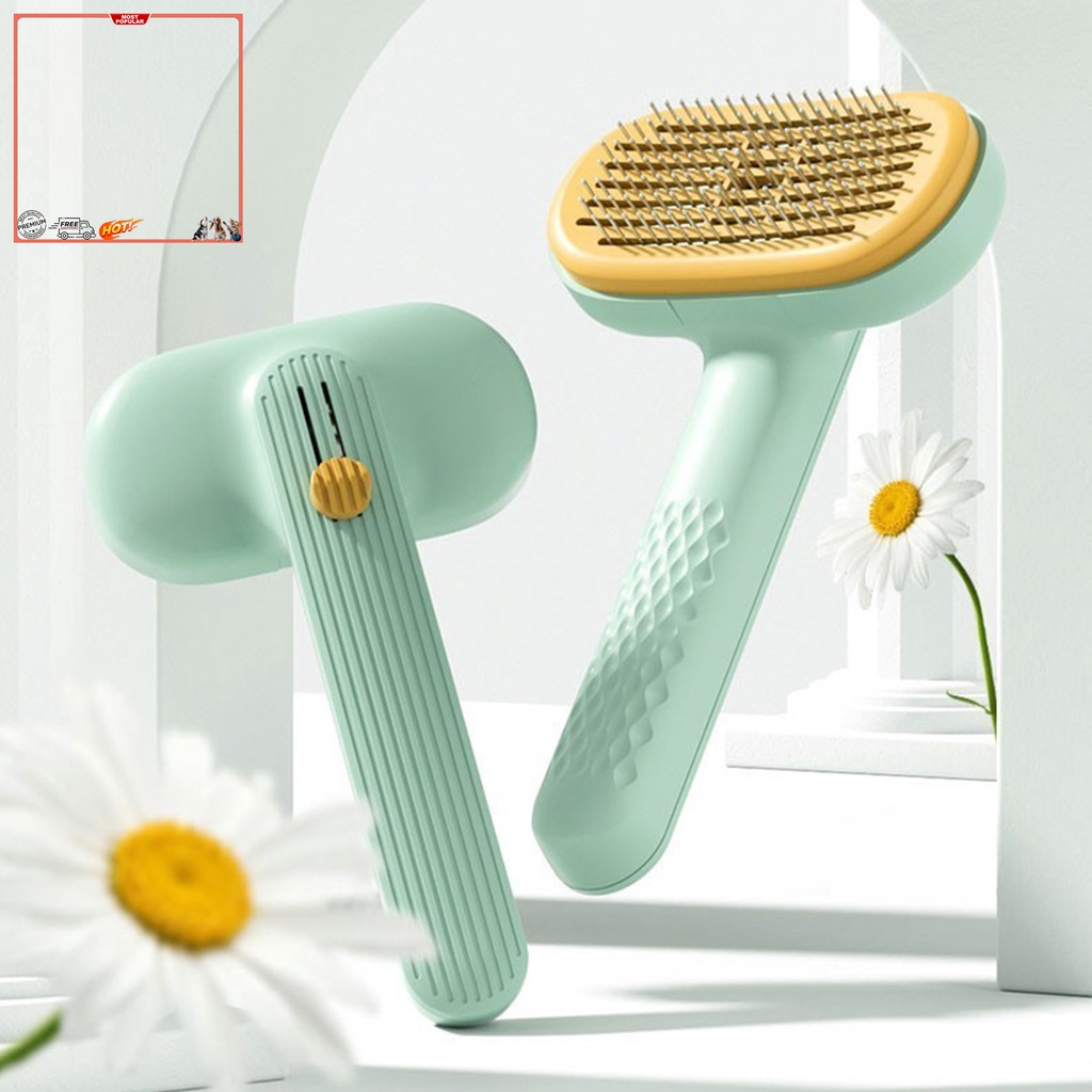 Lược Chải Lông Tự Dính Loại Bỏ Lông Thú Cưng Trên Bề Mặt Lì Trọng Lượng Nhẹ Tùy Chọn